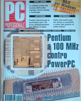 Rivista PC PROFESSIONALE N. 39/40 - Luglio/Agosto 