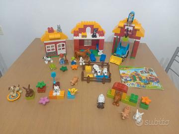 Lego Duplo Fattoria 10525 completo + extra