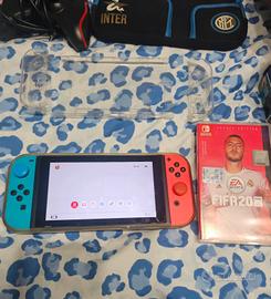 nintendo switch, gioco e controller