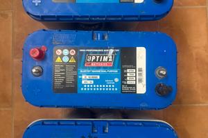 Batteria optima AGM con caricabatterie Minn kota