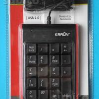 Tastierino numerico Kraun KeyPad Red Color