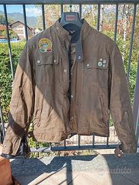 Giacca da moto DXR D454 XL marrone