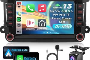 Autoradio 2+64G 7" per VW Golf 5 6 VW Polo T5