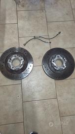 dischi forato baffati flottanti mazda rx8