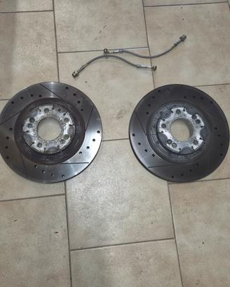 dischi forato baffati flottanti mazda rx8