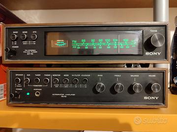 Impianto stereo Sony Vintage 