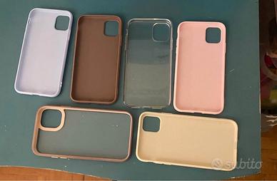 6 cover come nuove per IPhone 11
