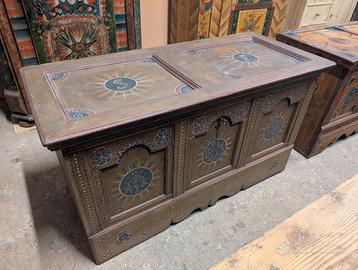 Cassapanca val Sarentino Antica