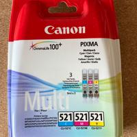 Cartucce inchiostro Canon CLI-521 Multi
