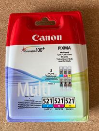 Cartucce inchiostro Canon CLI-521 Multi
