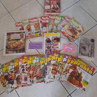 libri e riviste cucina, come da foto