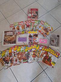 libri e riviste cucina, come da foto