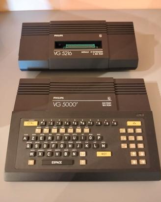Computer PHILIPS VG 5000 + VG 516  + ACCESSORI
