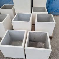 Fioriere cemento cubo varie dimensioni