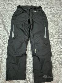 pantaloni moto taglia M