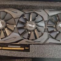 Scheda grafica Asus ROG strix Nvidia 1070 8gb vram