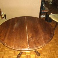 Tavolo da pranzo Luigi Filippo, ovale-allungabile