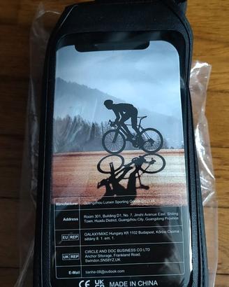 Borsa porta cellulare per bici