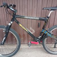 bicicletta mtb da 26 Scott endorphine in carbonio