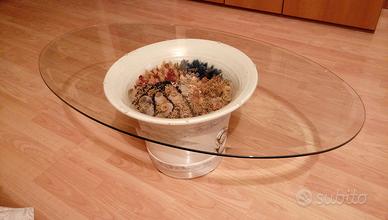 Tavolinetto di cristallo