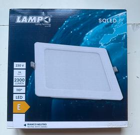 20 lampade da incasso Lampo Qled