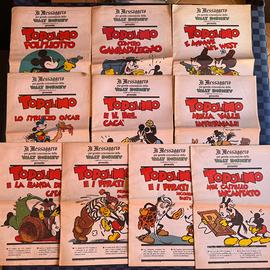 Fumetto Topolino - suppl. il Messaggero 1989 1990