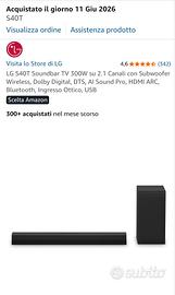 Soundbar TV LG 