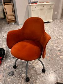 Sedia di design Flower, De Padova / Magistretti