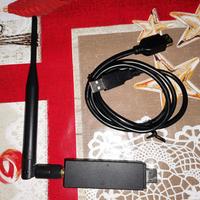 Scheda Rete Adattatore Chiavetta USB Wireless WiFi