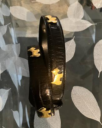 Cintura con cani dorati