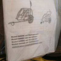 Rimorchio bici Jogger M-WAVE nuovo