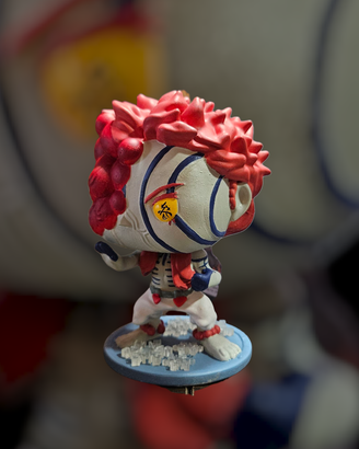Akaza demon slayer custom funko pop