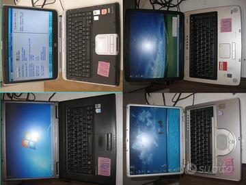 stock 4 notebook hp toshiba forse funzionanti