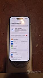 IPHONE 15 pro 256gb nero