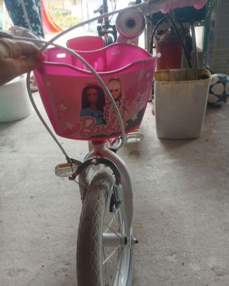 Bici  barbie bambina 14 pollici