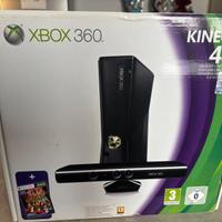 Xbox 360 con kinect e alcuni giochi