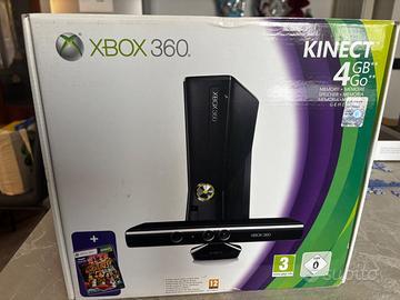 Xbox 360 con kinect e alcuni giochi