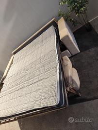 divano letto in tessuto 