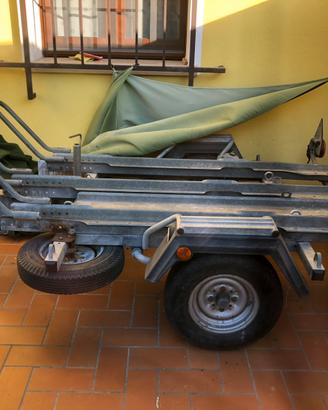 Carrello Ellebi porta moto