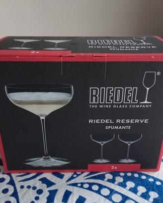 12 bicchieri RIEDEL RESERVE spumante 