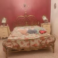 letto in ferro battuto 