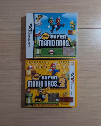 New Super Mario Bros. 1 + 2 Nintendo DS / 3DS ITA
