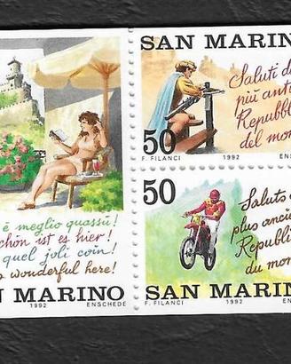San Marino - libretto Turismo 1992