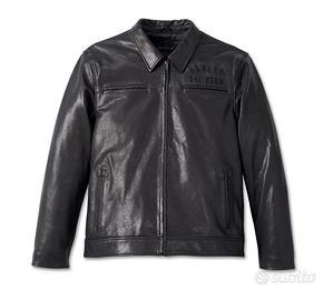 Giacca in Pelle Originale Harley Davidson Nuova