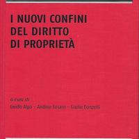 I nuovi confini del diritto di proprietà