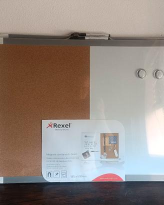 Lavagna combinata Rexel (Magnetica + Sughero)