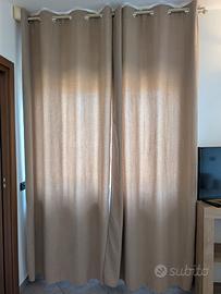 Tenda semi-filtrante tortora 140 x 260 5 pezzi