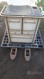 stufa a legna compresa consegna cucina economica 