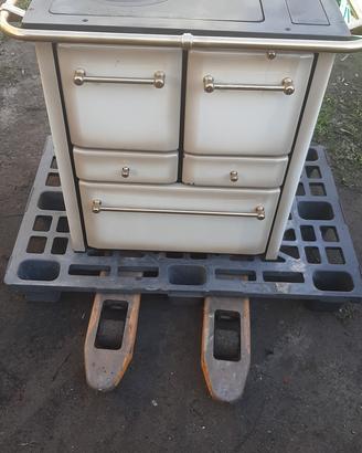 stufa a legna compresa consegna cucina economica 