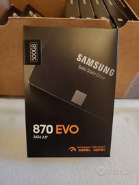 SSD Samsung 870 Evo 2.5" 500 GB Serial ATA III